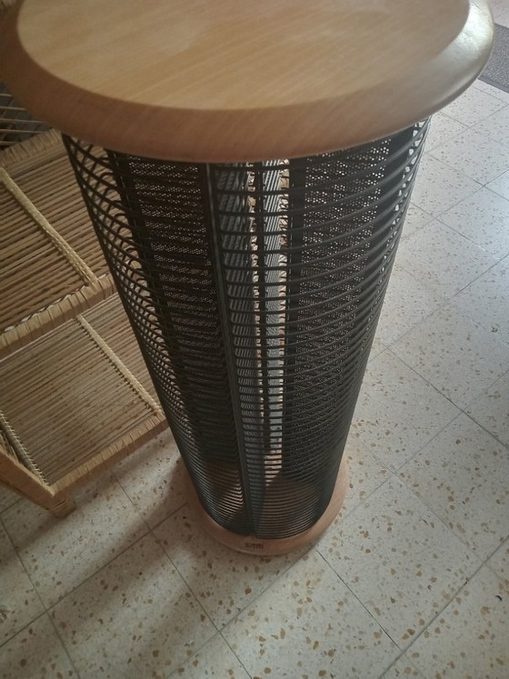 Image 1 of CD rack - TECHPOINT - for hundreds of CDs. Also serves as a plant table.