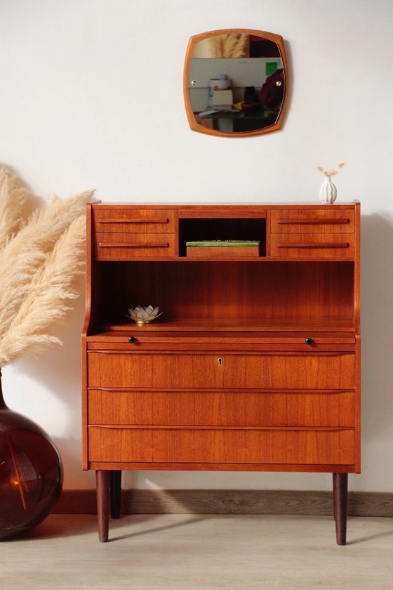 Image 1 of Scrivania da ufficio in teak Royal Board - Svezia - anni '60