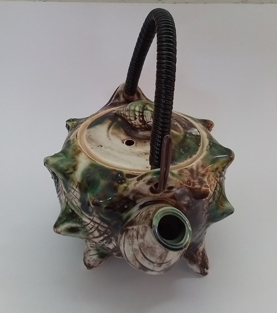 Image 1 of Tetera de concha de cerámica japonesa