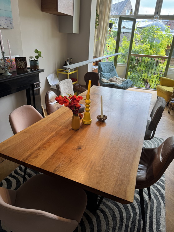 Image 1 of Solid cherry wood table 220x100