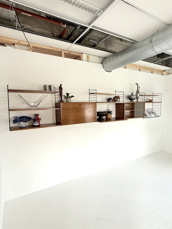 Image 1 of Vintage XXL modular wall system, Nisse Strinning '60