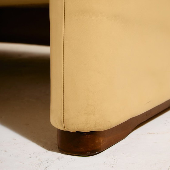 Image 1 of MK11585 Juego de cuero Maralunga de Vico Magistretti para Cassina. Juego de 3