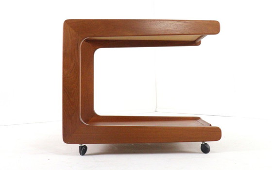 Image 1 of Chariot vintage en teck de conception danoise