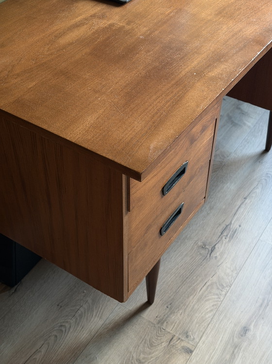 Scrivania Vintage in Teak Mid-century – Scrivanie, Wood (photo 7 of 11)