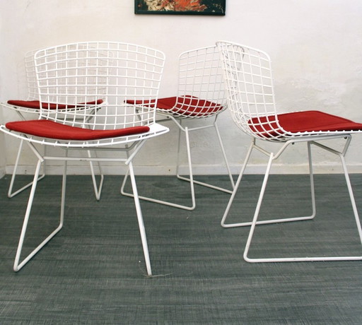 Harry Bertoia side chairs 4x Knoll International