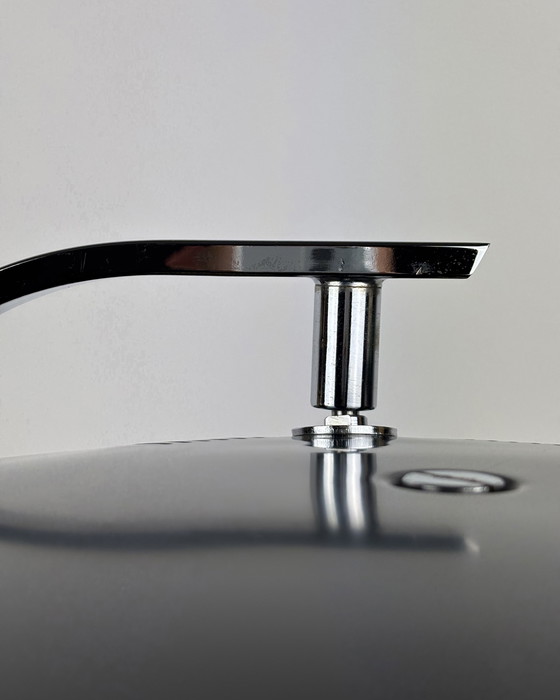 Image 1 of Brutalist Fase 520C Table Lamp by Luis Pérez de la Oliva 1960s-1970s Desktop Lamp Mid-Century Space Age Industrial Design Spain