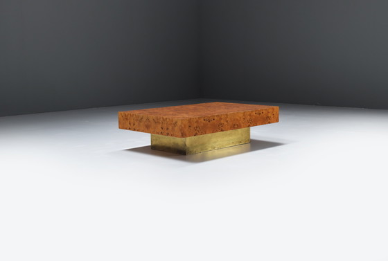 Image 1 of Table basse Burlwood - Jean-Claude Mahey - Roche Bobois