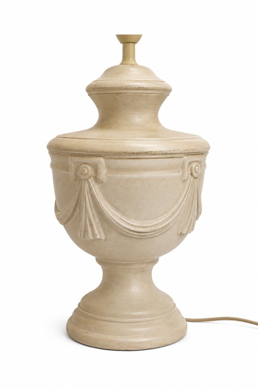 Lamp with relief – tafellampen, Ceramic, Textile (photo 2 of 5)