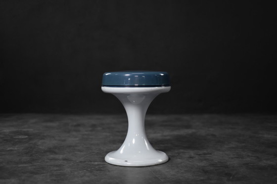 Image 1 of Vintage Space Age Plastic Stool from Emsa, West Germany, 1960s