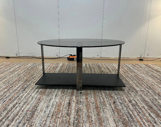 Image 1 of Minotti Low Console Glass Coffee Table