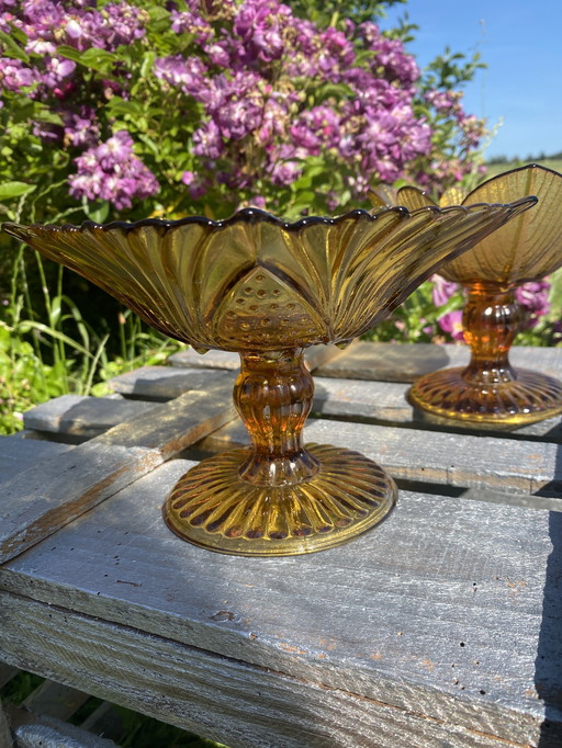 Lot 2 coupes Art Deco 