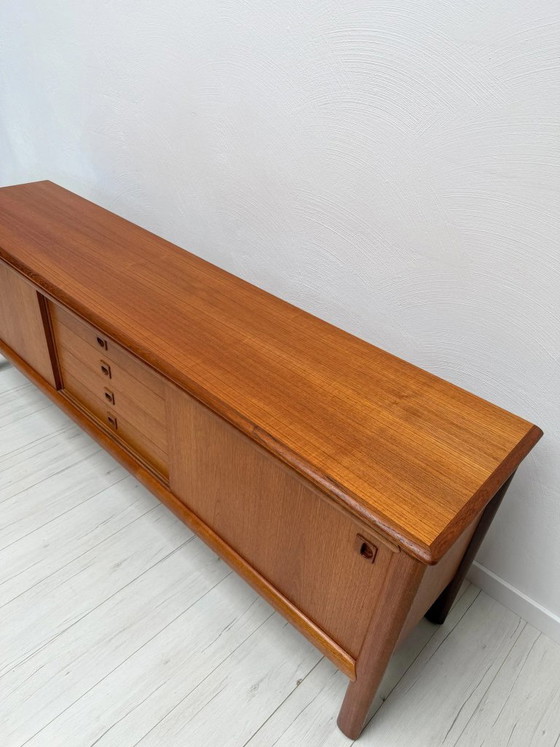 Credenza danese vintage in teak anni '60 attribuita a H.W. Klein per Bramin – Credenze, Legno (photo 14 of 14)