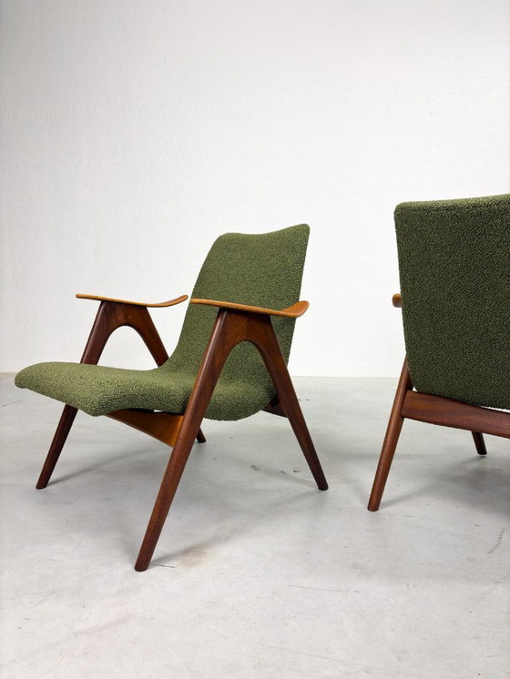 Image 1 of Vintage Fauteuil van Louis van Teeffelen voor Wébé