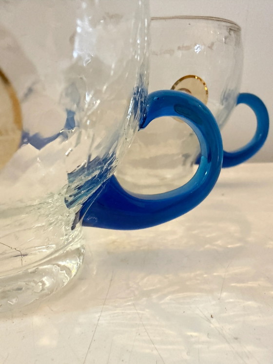 Tassen aus Craqueléglas – Geschirr, Vintage (photo 7 of 7)