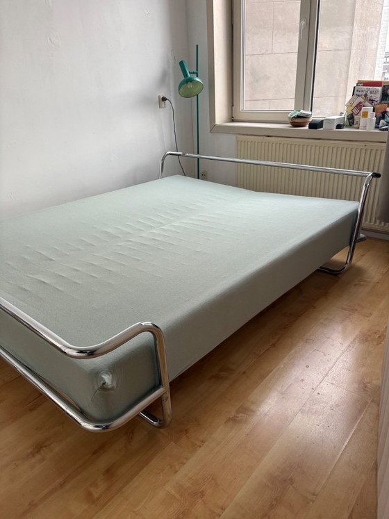 Lit KROMVIK chromé – Ikea, Lits 2 places, Chrome (photo 3 of 7)
