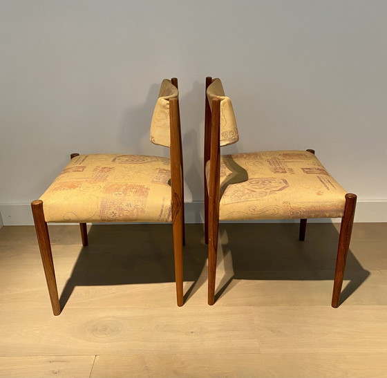 Image 1 of 4x eetkamerstoelen AKSEL BENDER MADSEN