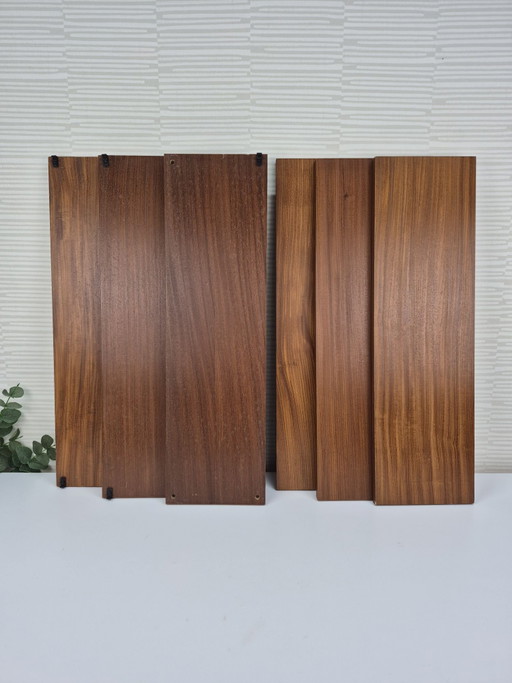 Étagères vintage Tomado en teck, meuble mural modulaire 'F-system'