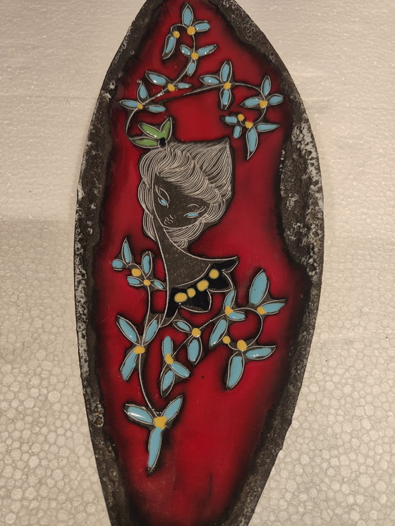 Image 1 of Large Ceramica San Marino Wall Plate Italy