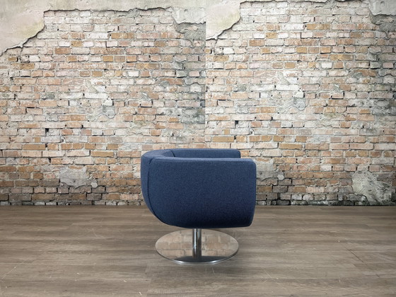 Image 1 of B&B Italia Fauteuil Tulip bleu foncé