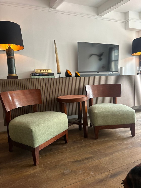 Image 1 of Flexform Thomas 2er-Set Fauteuil & Tisch