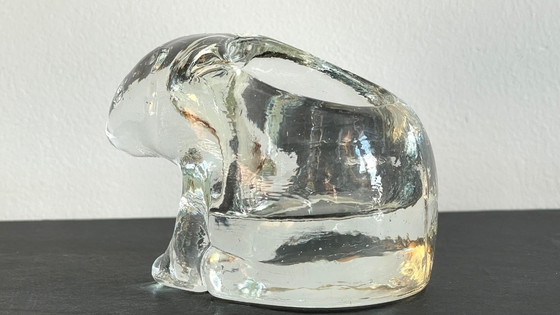 Image 1 of BOUGEOIR Ours Polaire CRISTAL Vintage