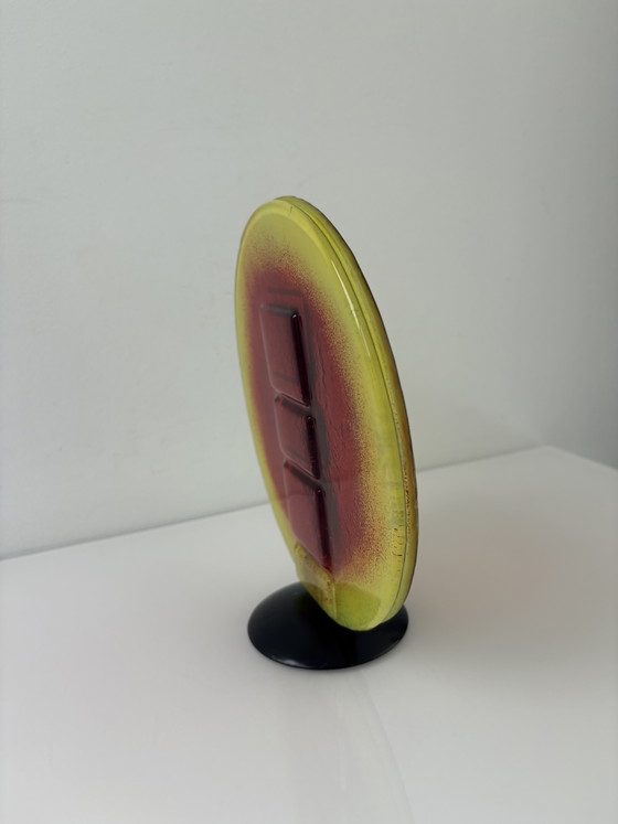 Image 1 of Vintage 1960’s Glassculptuur Brandende Zon