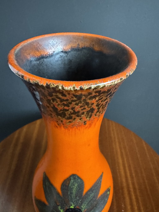 West German ceramic vase, 1970s