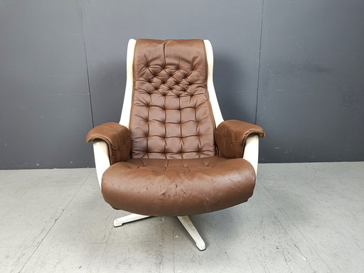 Mid Century Space Age Galaxy fauteuil van Alf Svensson voor Dux, 1968