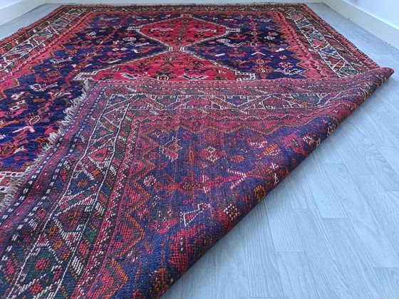 Image 1 of Tappeto persiano Qashqai fatto a mano
