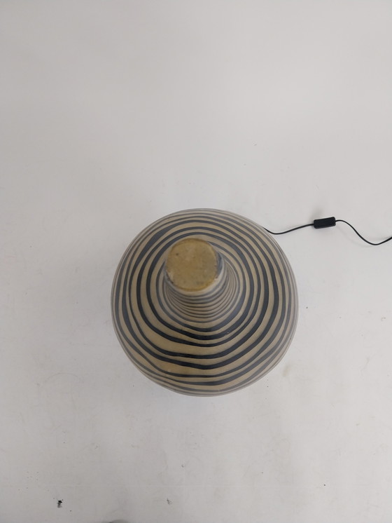 Image 1 of 1 x fiberglass floor lamp "zebra" 80cm high