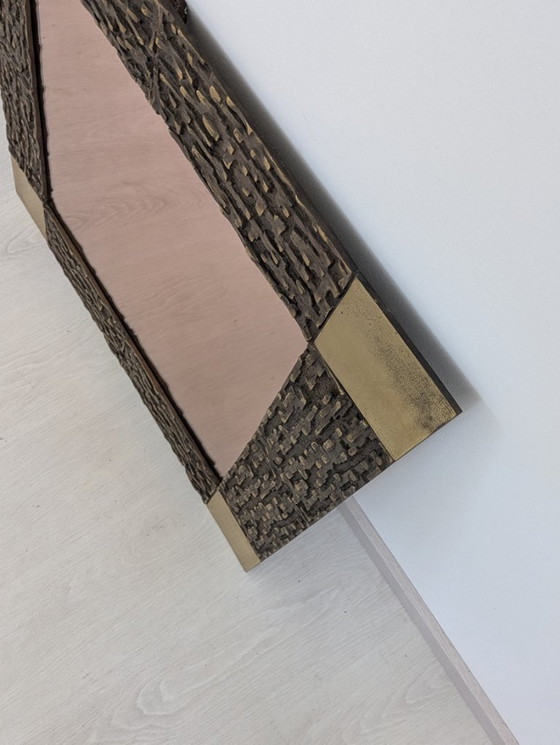 Image 1 of Frigerio Desio - Luciano Frigerio - Espejo - Juanita - Bronce, Latón