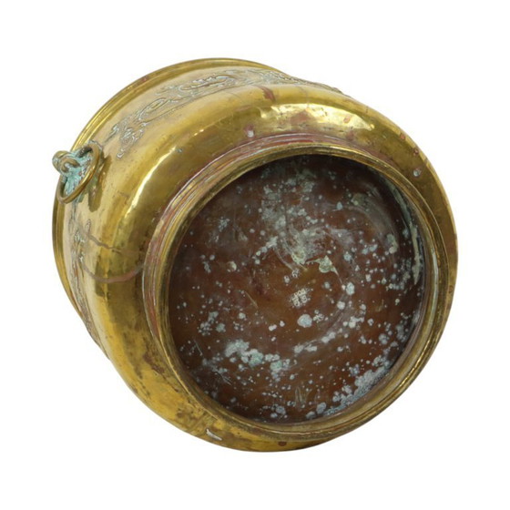 Image 1 of Antique Brass Jardinière Planter