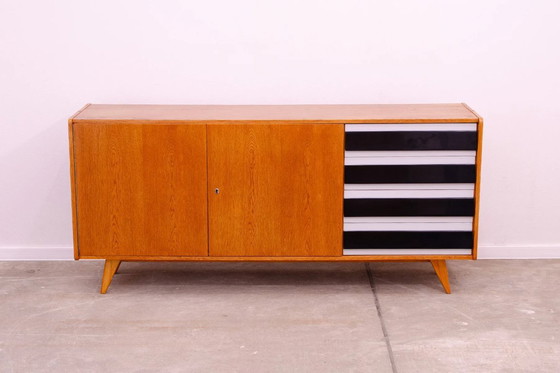 Image 1 of Mid Century U-460 sideboard by Jiri Jiroutek for Interi‚r Praha, Czechoslovakia