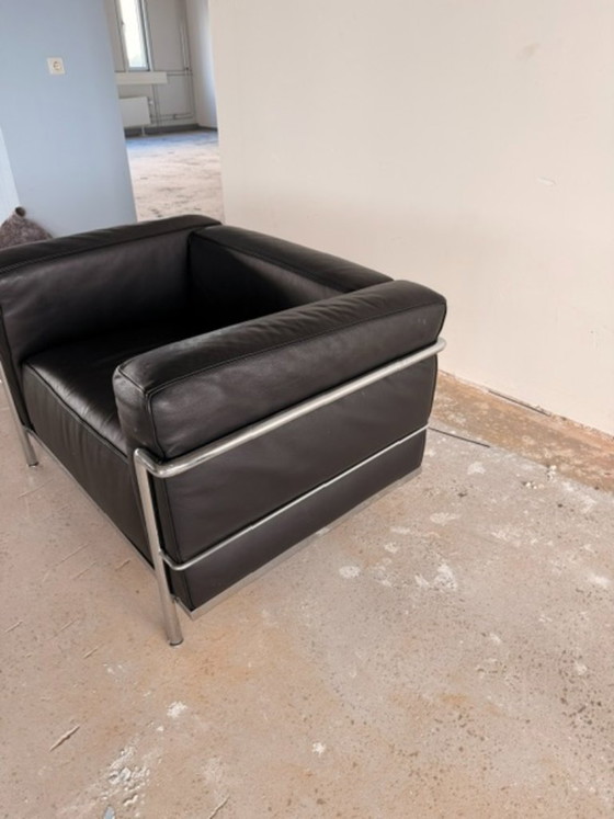 Image 1 of Cassina LC3 sofa