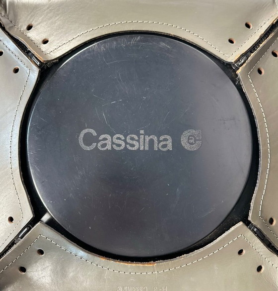 Image 1 of 2x 412 Cab Chair by Mario Bellini for Cassina (1990s)