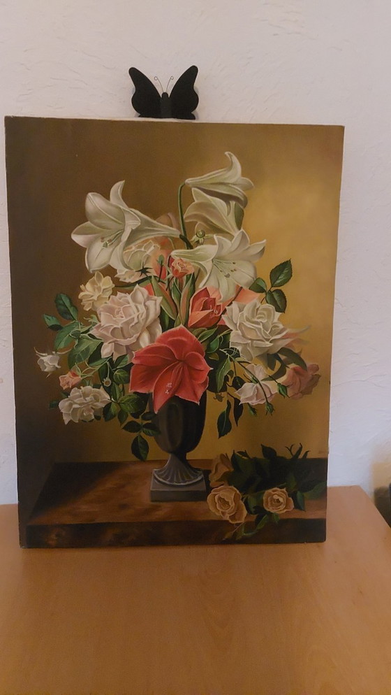 Image 1 of Bloemschilderij