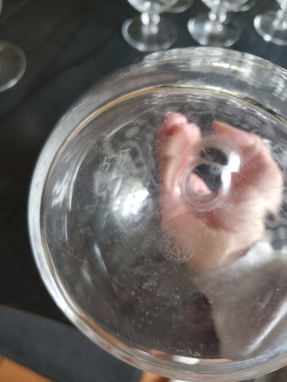 Image 1 of Baccarat - Servizio di bicchieri in cristallo - Modello Camilla (rif. 4050)