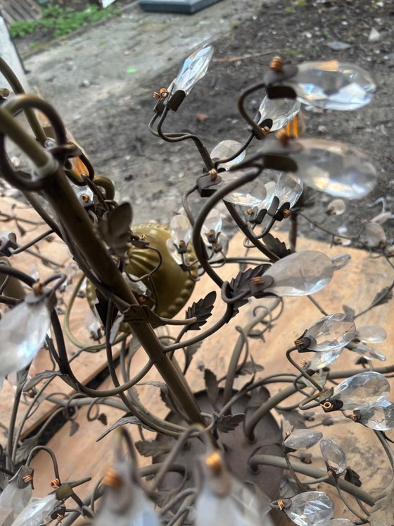 Image 1 of 2x Kroonluchter Searchlight ALMANDITE 