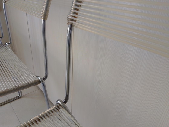 Image 1 of Suite de 4 chaises Giandomenico Belotti