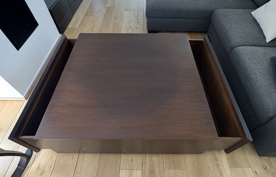 Image 1 of Coffee table with storage 