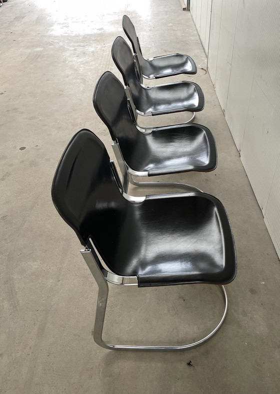 Image 1 of Vintage Cidue C2 Chairs Willy Rizzo