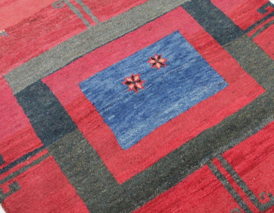 Image 1 of Original Persian carpet Gabbeh Ghashghai Oriental carpet 196 cm x 120 cm Old Natural