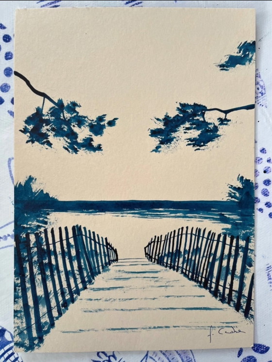 Image 1 of Artist's sketch 21x15cm