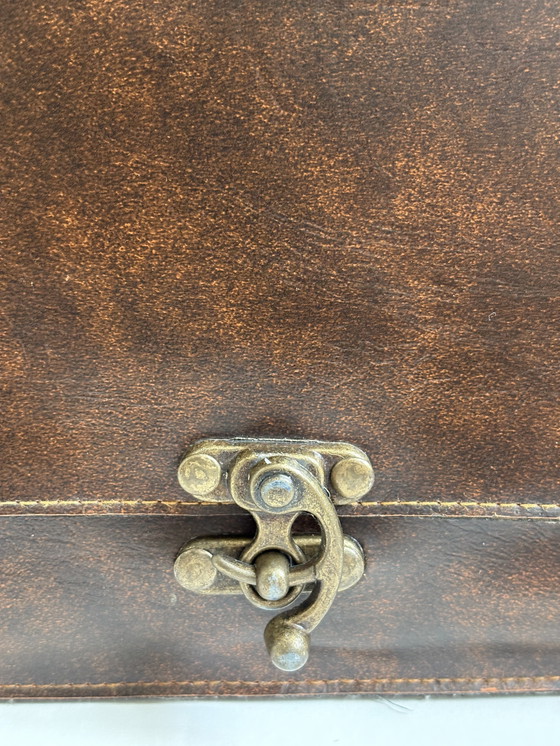 Image 1 of Borsa da lavoro in pelle vintage in ottime condizioni