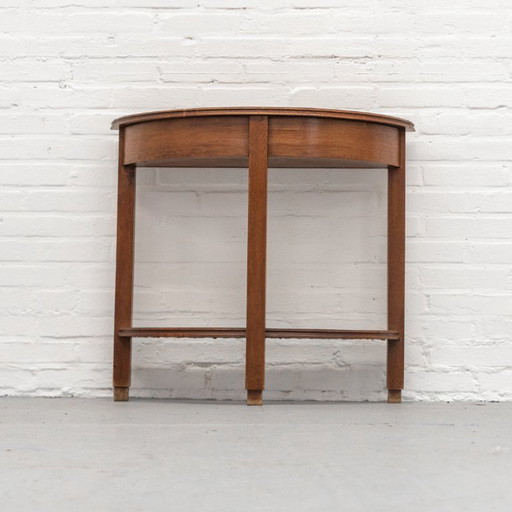 Oak Console Table 30s