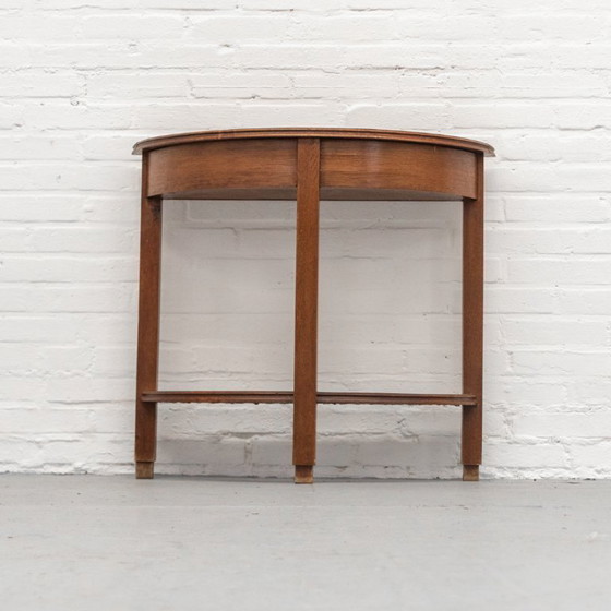 Image 1 of Oak Console Table 30s