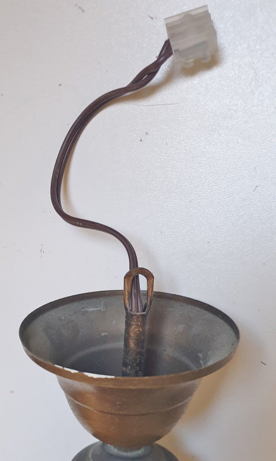 Image 1 of 2 lampade a sospensione Art Déco degli anni '40