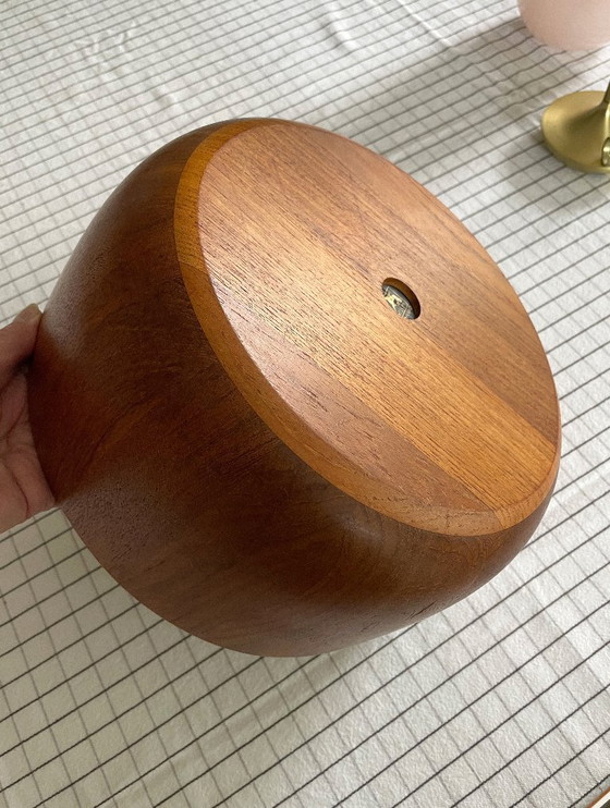 Ciotola XXL in Teak Mid Century Nissen Bowl Anni '60 Vintage Scandi – Ciotole, Wood (photo 3 of 22)