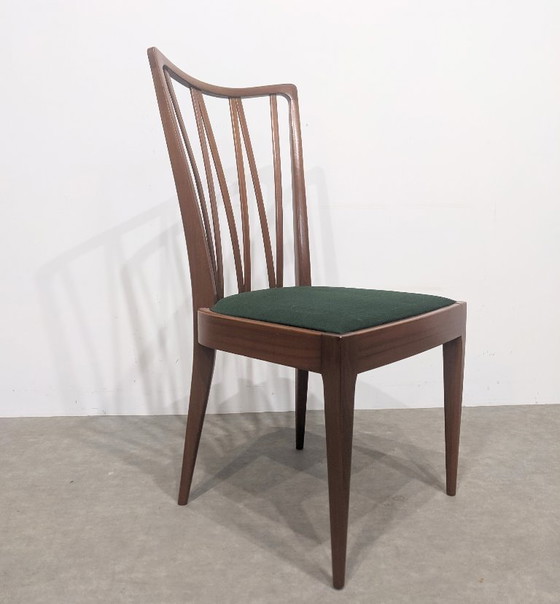 Image 1 of Ensemble de quatre chaises Art déco des années 1960