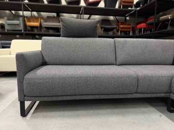 Image 1 of Rolf Benz Cara Corner Sofa Kvadrat Panama fabric